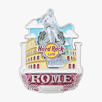 Collectible 3D Core City Guitar Pin