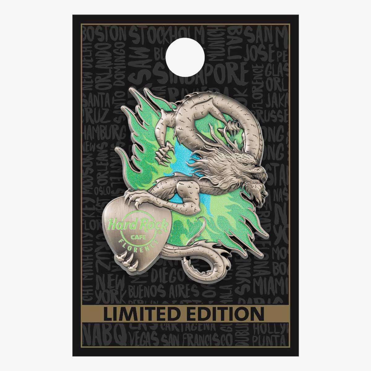3D Asia Dragon Pin | Online Rock Shop