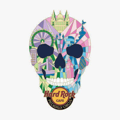 Limited Edition Piccadilly Circus Iso Skull Pin Limited Edition Piccadilly Circus Iso Skull Pin
