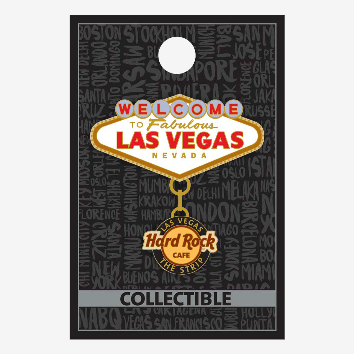 Las Vegas Welcome to Las Vegas Pin | Online Rock Shop