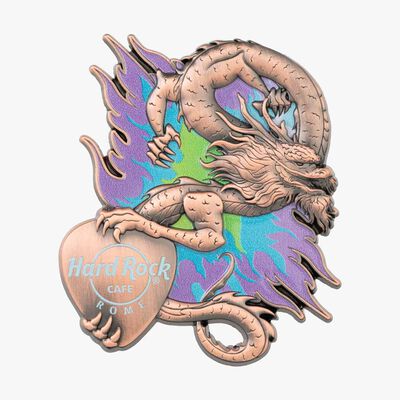 3D Asia Dragon Pin 3D Asia Dragon Pin