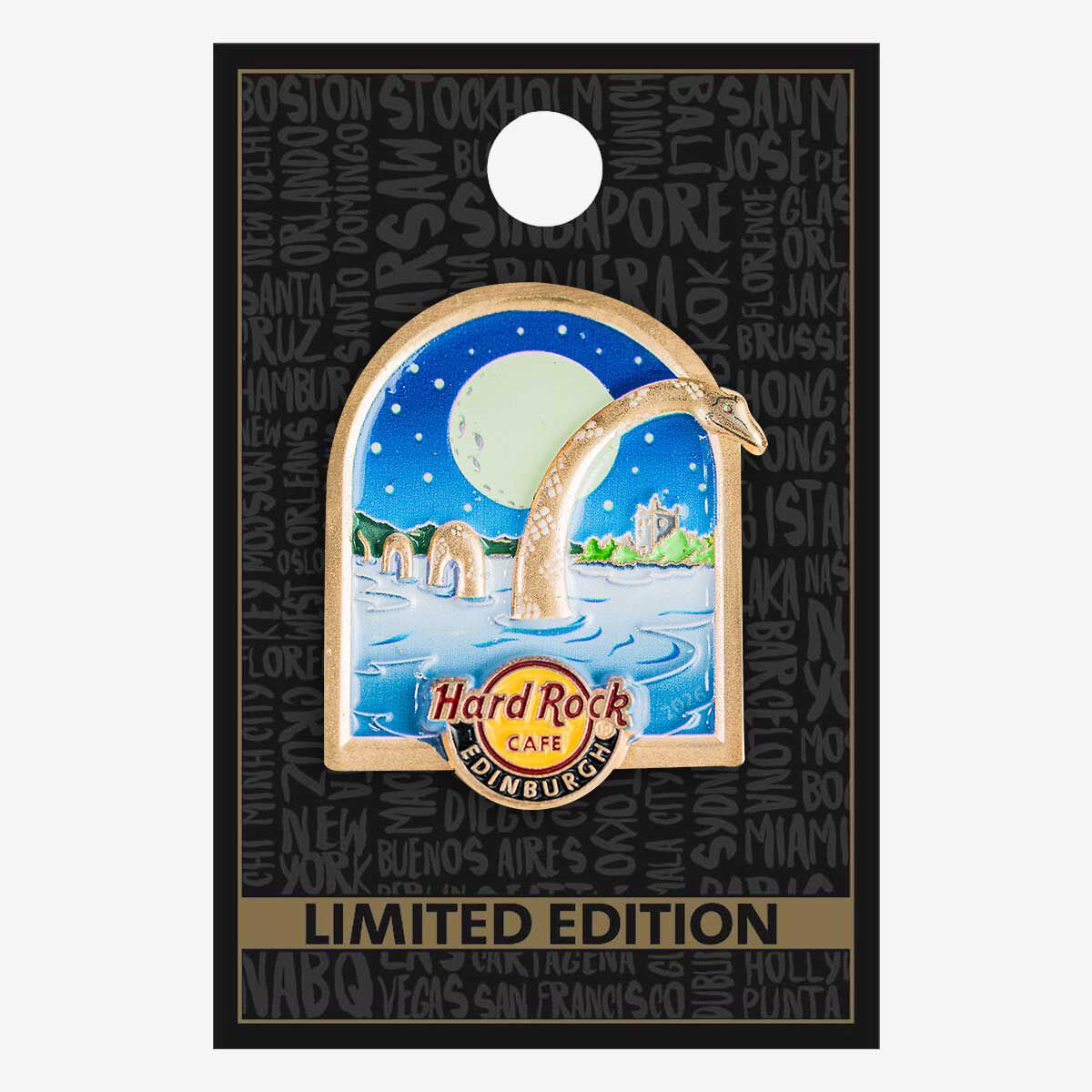 Hard Rock Edinburgh Nessie 2026 Limited Edition Pin | Online Rock Shop