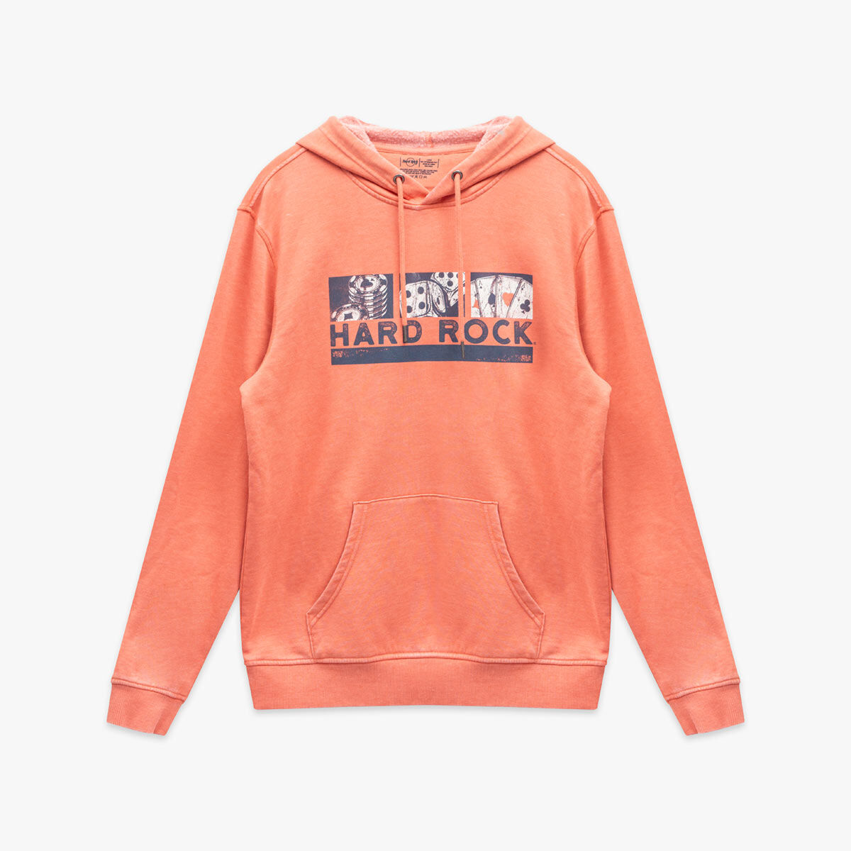 Mens Vintage Hoodie Coral Online Rock Shop