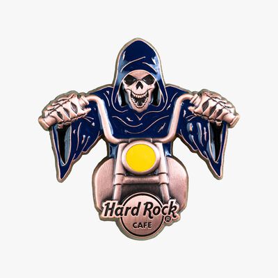 3D Biker Series Grim Skull Pin 3D Biker Series Grim Skull Pin