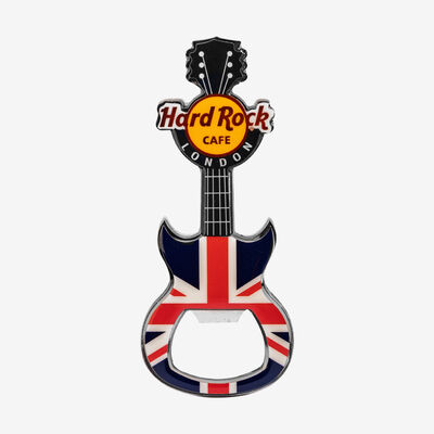 Flag Guitar Bottle Opener Magnet Flag Guitar Bottle Opener Magnet