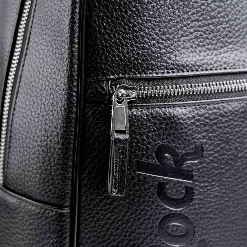black pebbled leather backpack Emily Convertible in or your phone Hard Rock Black Pebbled Backpack