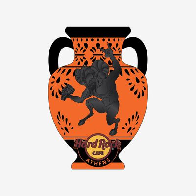 Limited Edition Athens Pan God Pin