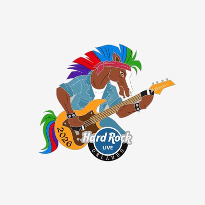 Limited Edition Orlando Live 2026 Punk Pony Pin