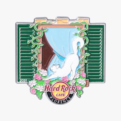 Limited Edition Florence Lazy Cat 2025 Pin Limited Edition Florence Lazy Cat 2025 Pin