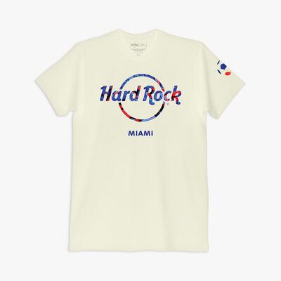 USA Soccer Cup Tee in Off-White Cream USA Soccer Cup Tee in Off-White Cream