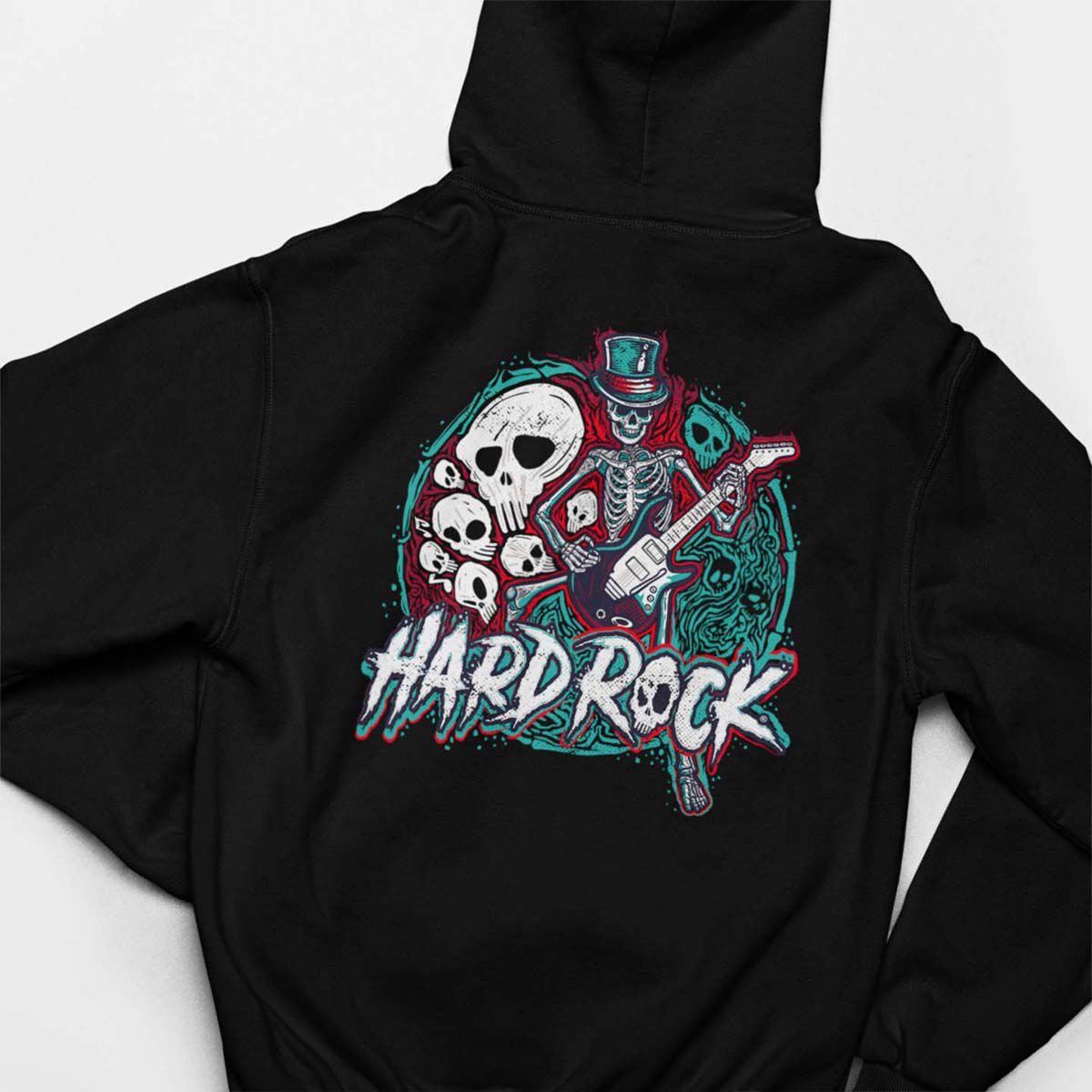 Halloween Vintage Skeleton Zip Up Hoodie | Online Rock Shop