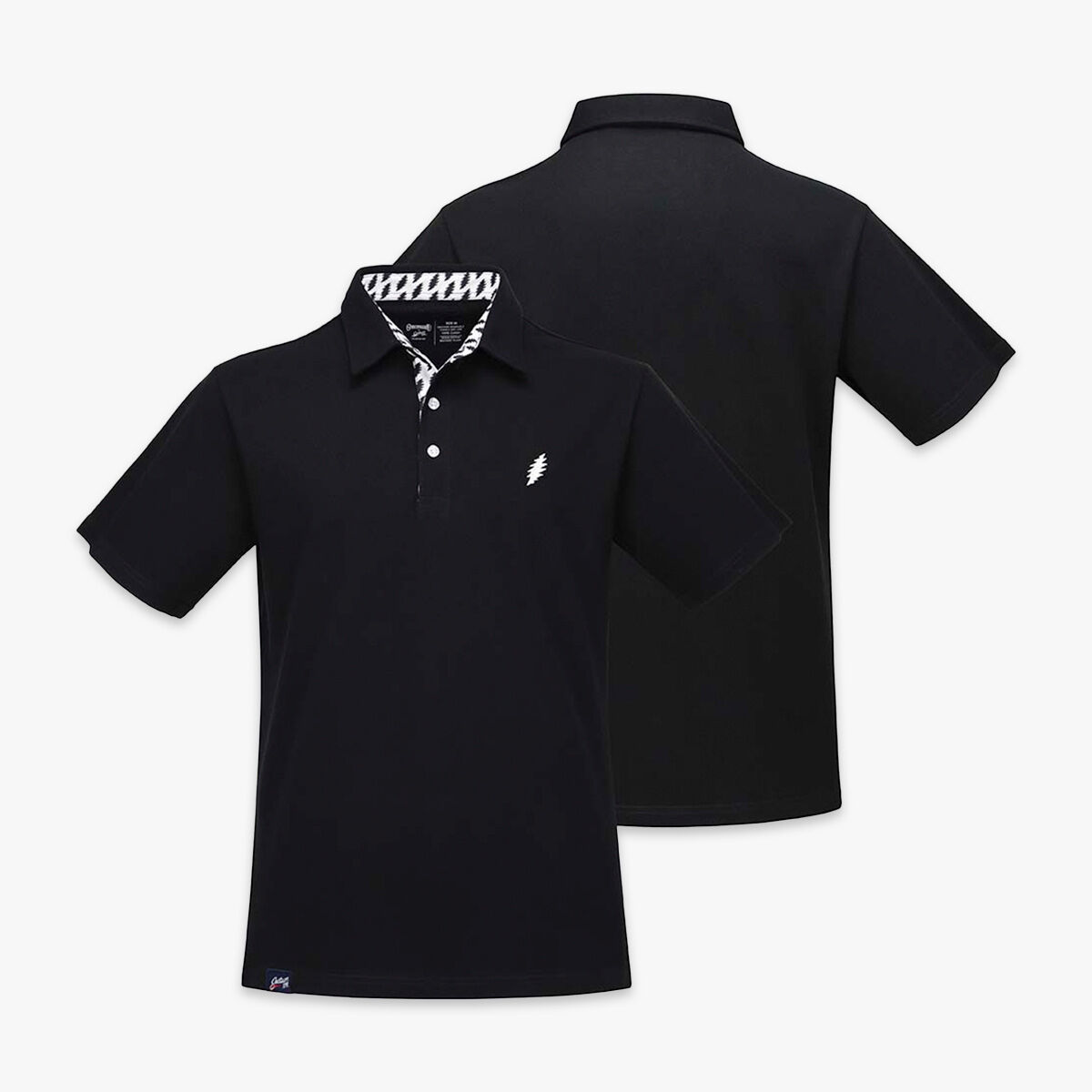 「数量限定 在庫処分セール」 Bolt Simple Dead Grateful Pique Shop Rock Online | Black in Polo サプライ・アクセサリ・グッズ