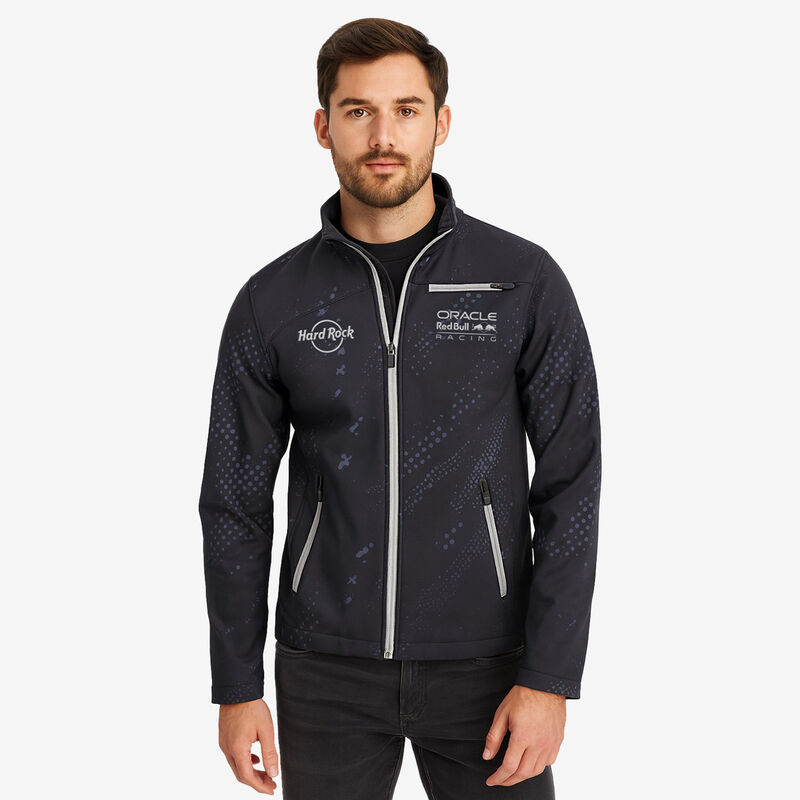 Oracle Red Bull F1 Racing Black Softshell Jacket | Online Rock Shop