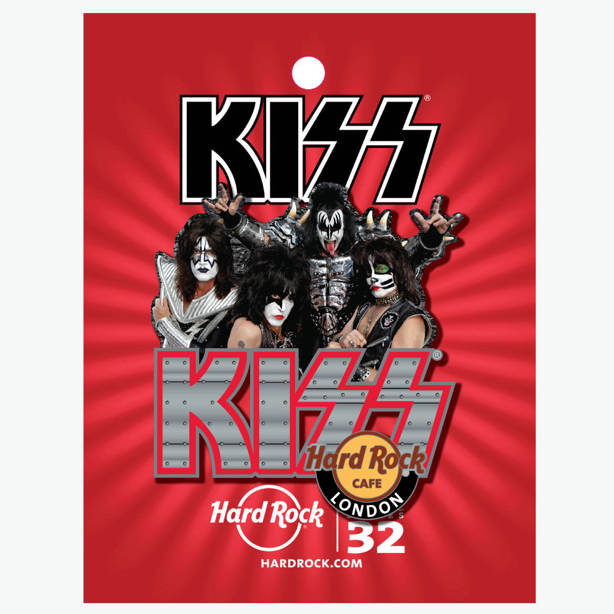KISS 【HARD ROCK CAFE】 ピンバッジ 31個セット Hard Rock x KISS Signature Special Edition Pin | Online Rock Shop