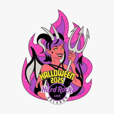 Limited Edition Orlando Flame Pink Anime Girl Pin