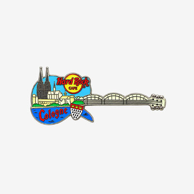 Cologne Cityscape Guitar Pin