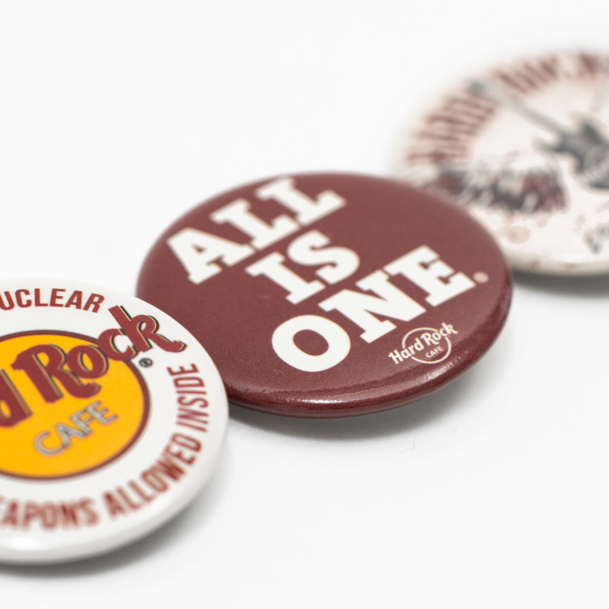 Hard Rock Caf  Button Set | Online Rock Shop