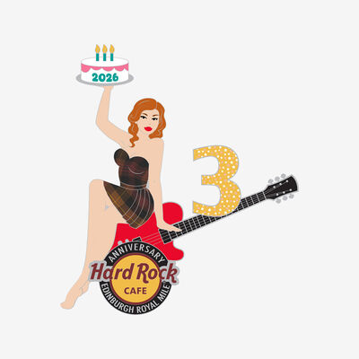 Edinburgh Royal Mile 3rd Anniversary Pin