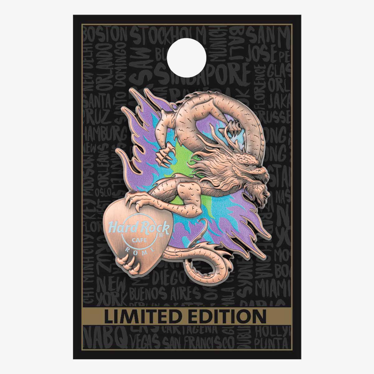 3D Asia Dragon Pin | Online Rock Shop