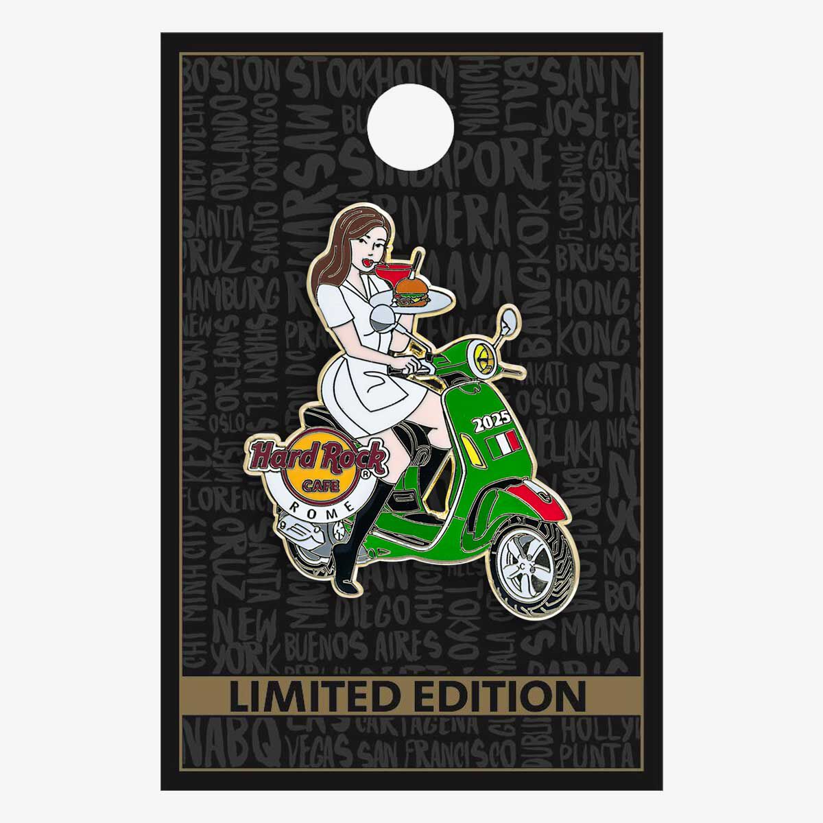 Limited Edition Rome Scooter Pin | Online Rock Shop
