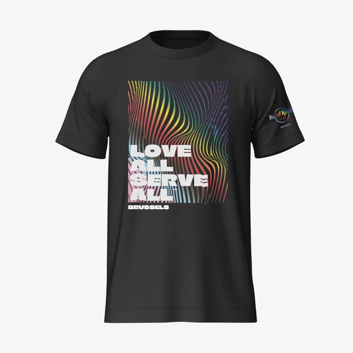 2026 Pride Wave Tee in Black | Online Rock Shop
