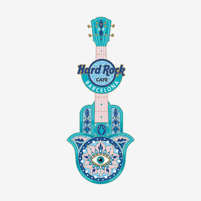 Limited Edition Hamsa Guitar Pin Series Limited Edition Hamsa Guitar Pin Series