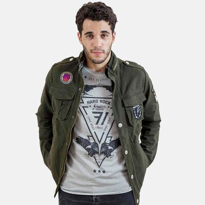Men's Eagle Army Military Jacket Men's Eagle Army Military Jacket