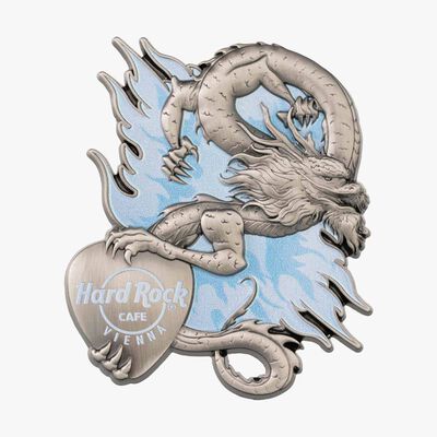 3D Asia Dragon Pin
