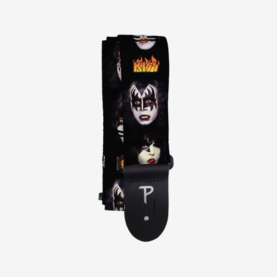 KISS Faces Guitar Strap