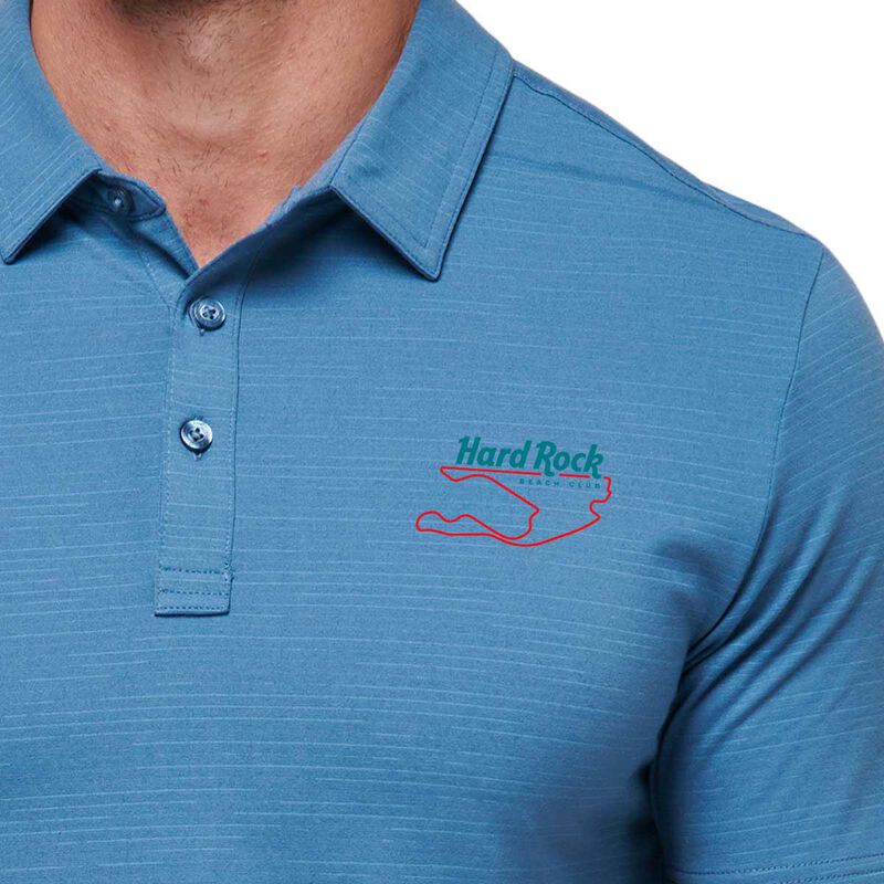 Oracle Red Bull F1 Racing Heather Polo in Stellar Blue by Travis