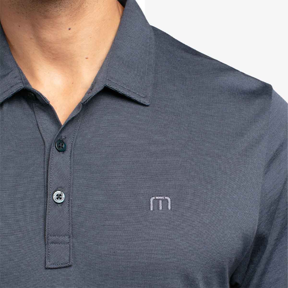 Travis Matthew Zinnia Color Stay Polo in Vintage Indigo - Elevate