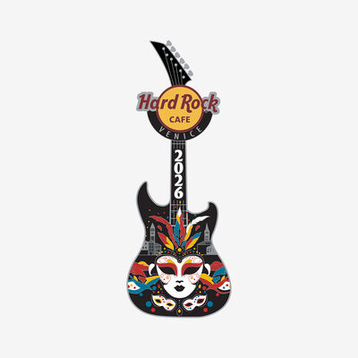 Limited Edition 2026 Venice Masked Guitar Pin