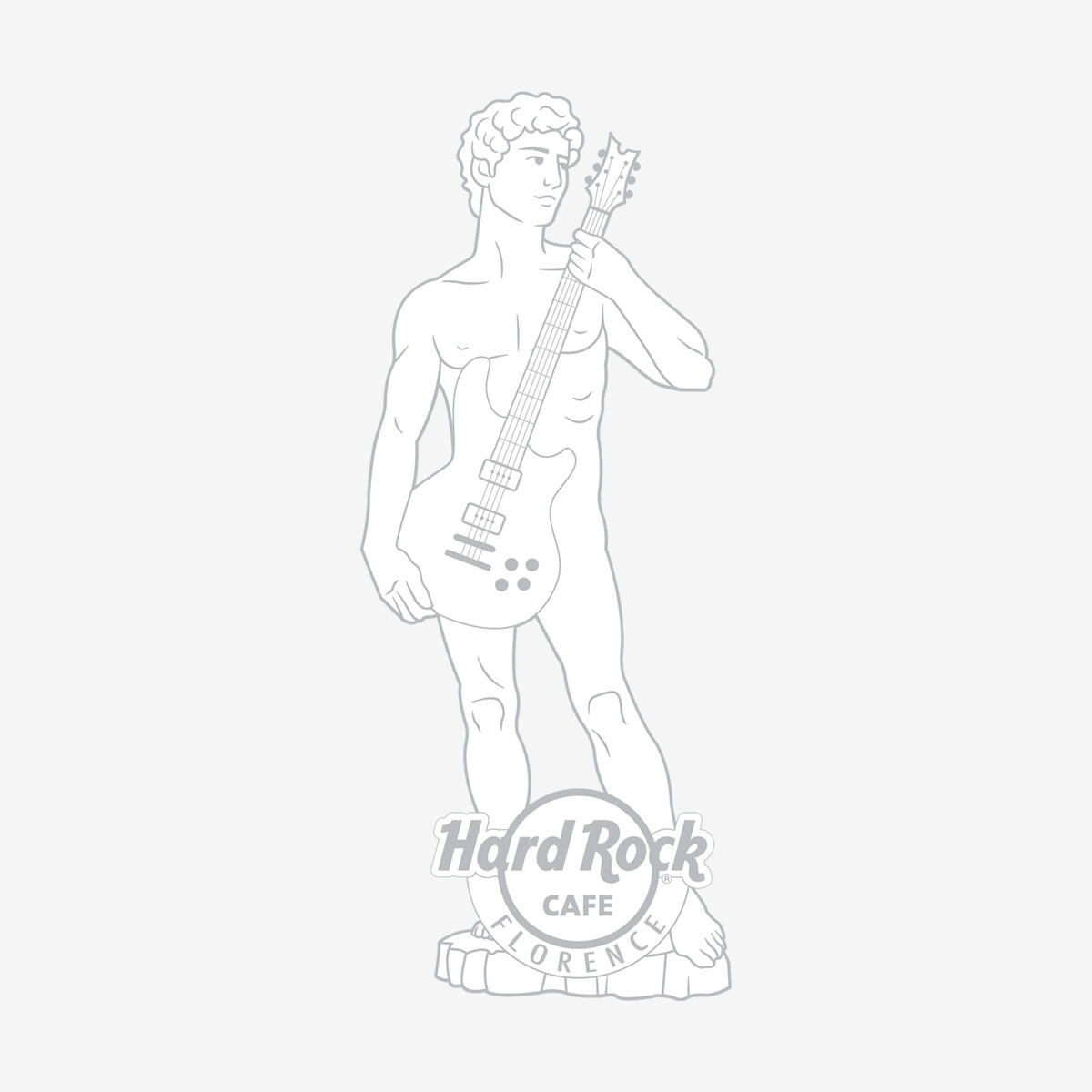 Florence 3D David Pin | Online Rock Shop
