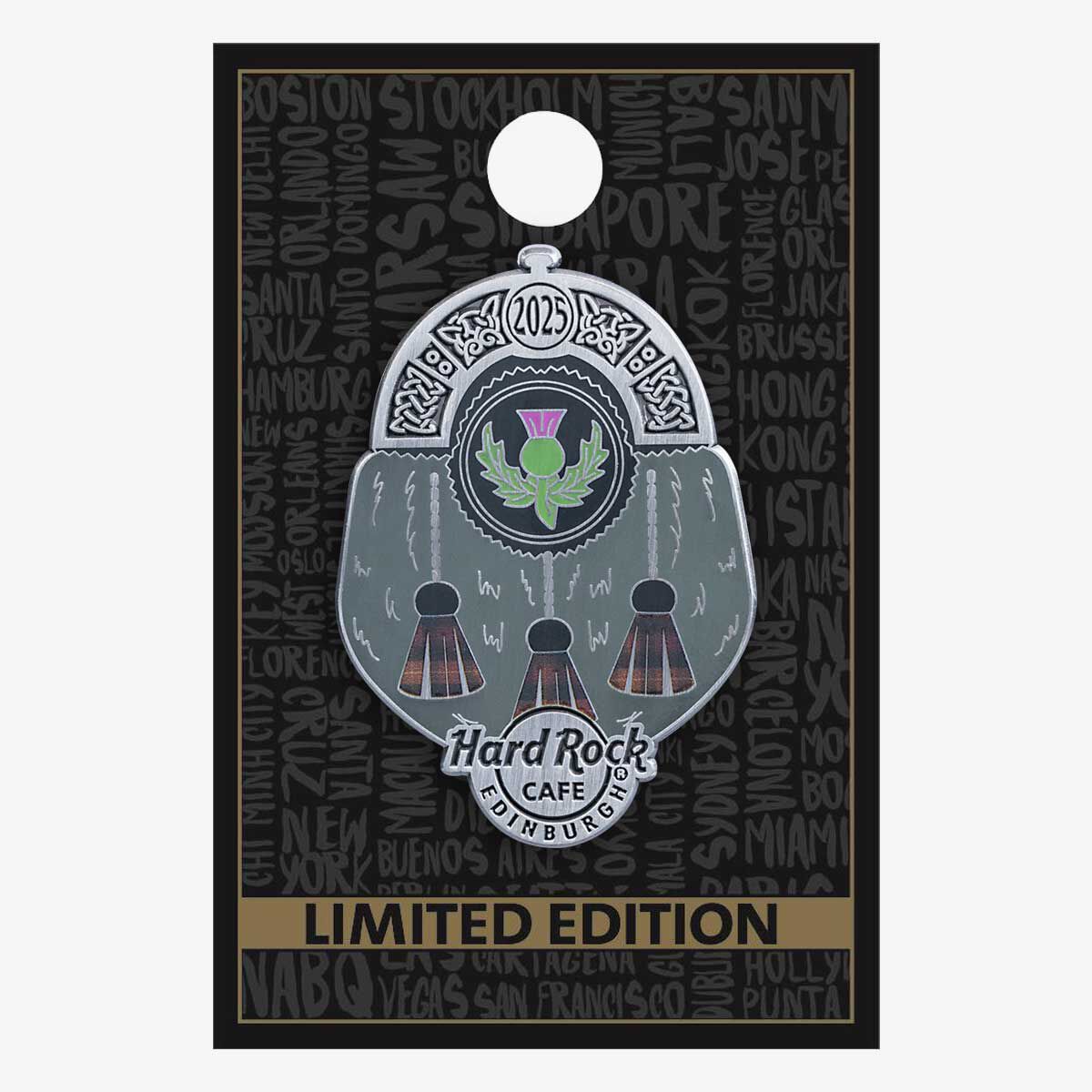 Limited Edition Edinburgh 900th Anniversary Pin | Online Rock Shop
