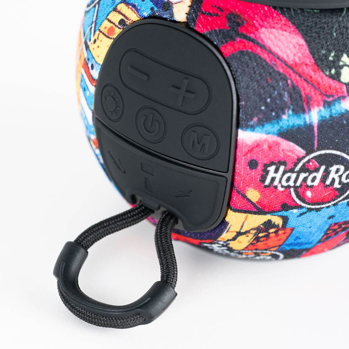 Hard Rock Graffiti Multi-Color Round Wireless Speaker | Online