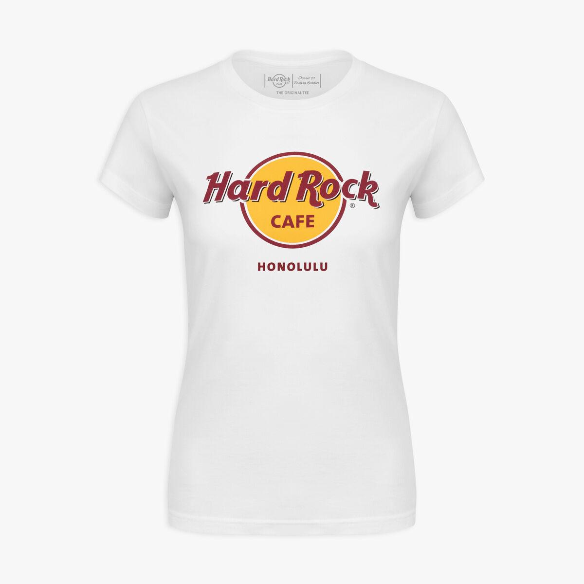 在庫処分 激安 食品 Tee Logo Rock Hard Classic Women's | Shop Rock Online トップス