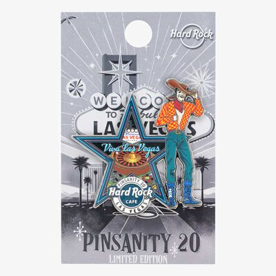 Pinsanity 20 Anniv Pin Cowboy Las Vegas