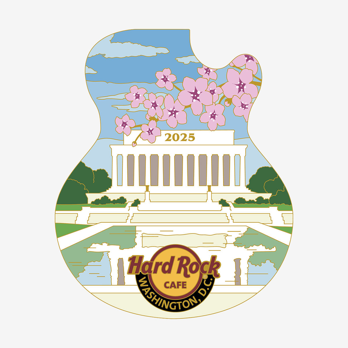 Limited Edition Cherry Blossom 2025 Pin | Online Rock Shop
