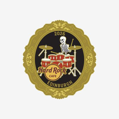 Limited Edition Edinburgh 2026 Skele Drum Pin