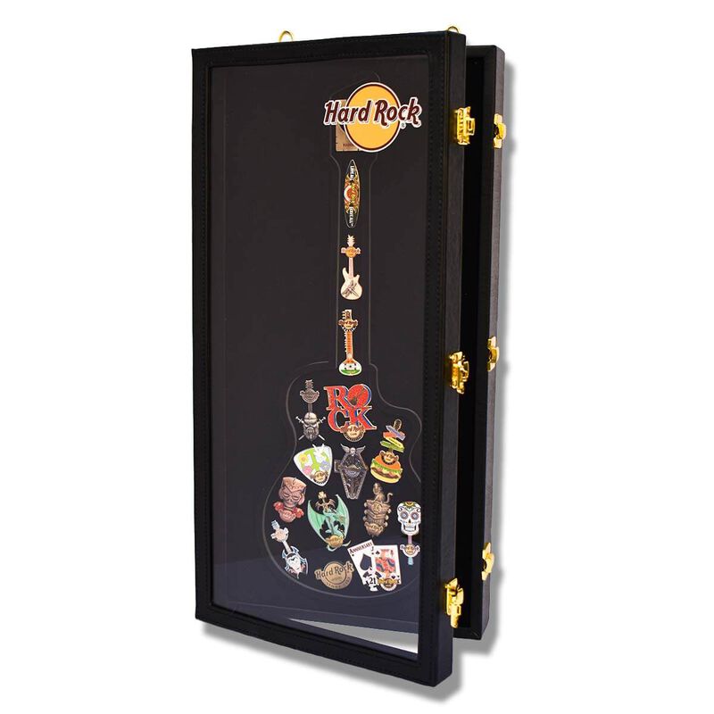 Wholesale OLYCRAFT Wood Pin Display Case Badge Display Cases Badge Storage  Showcase Brooch Display Case with Clear Window and Hangers for Hard Rock  Badges and Medals Collectible - 9.4x13.7x2 