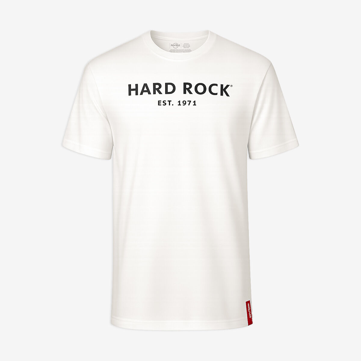 Hard Rock Play Louder Tee in Off White | Online Rock Shop