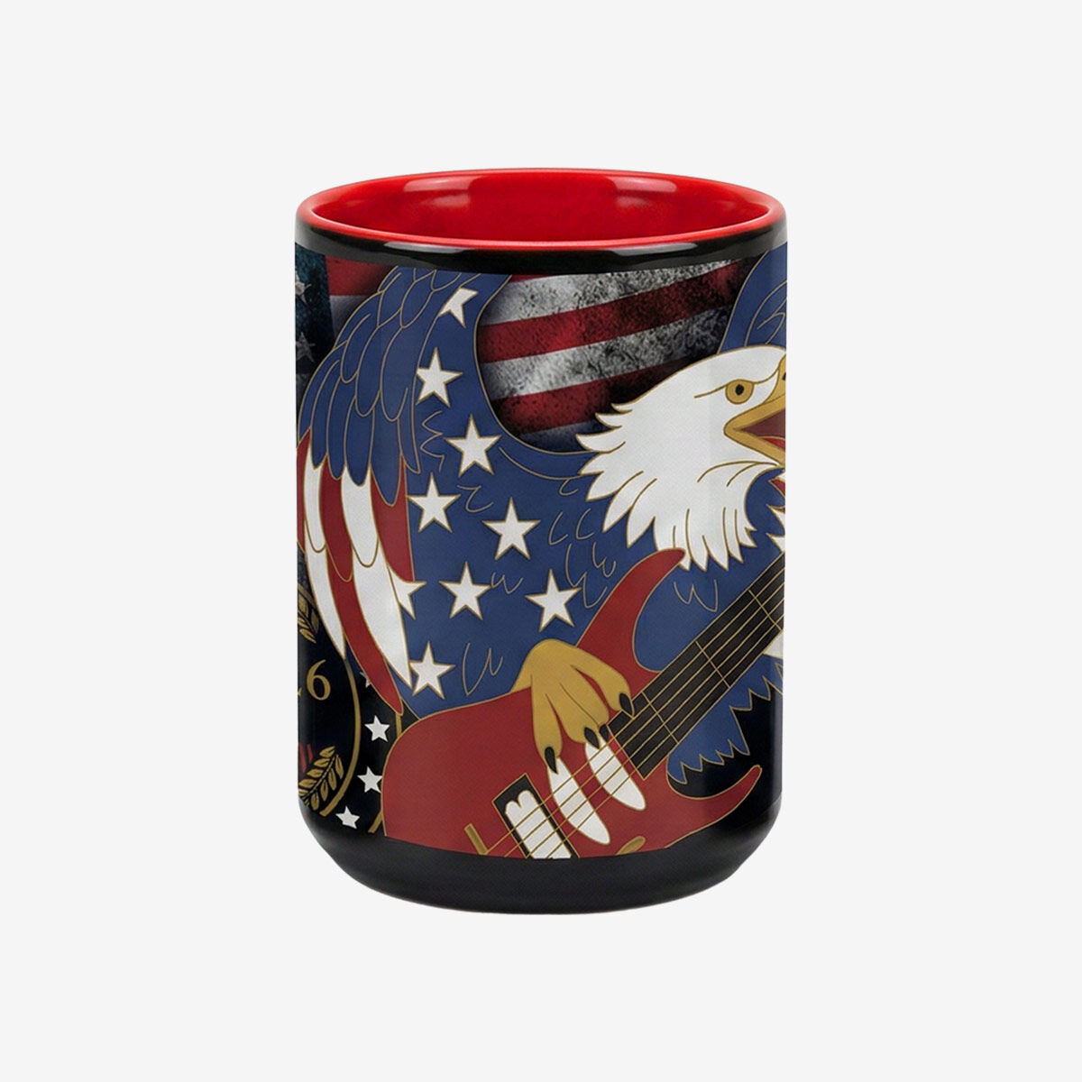 Hard Rock 8oz 50th Americana Mug in Black | Online Rock Shop