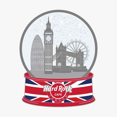 Limited Edition London Snow Globe Pin Limited Edition London Snow Globe Pin