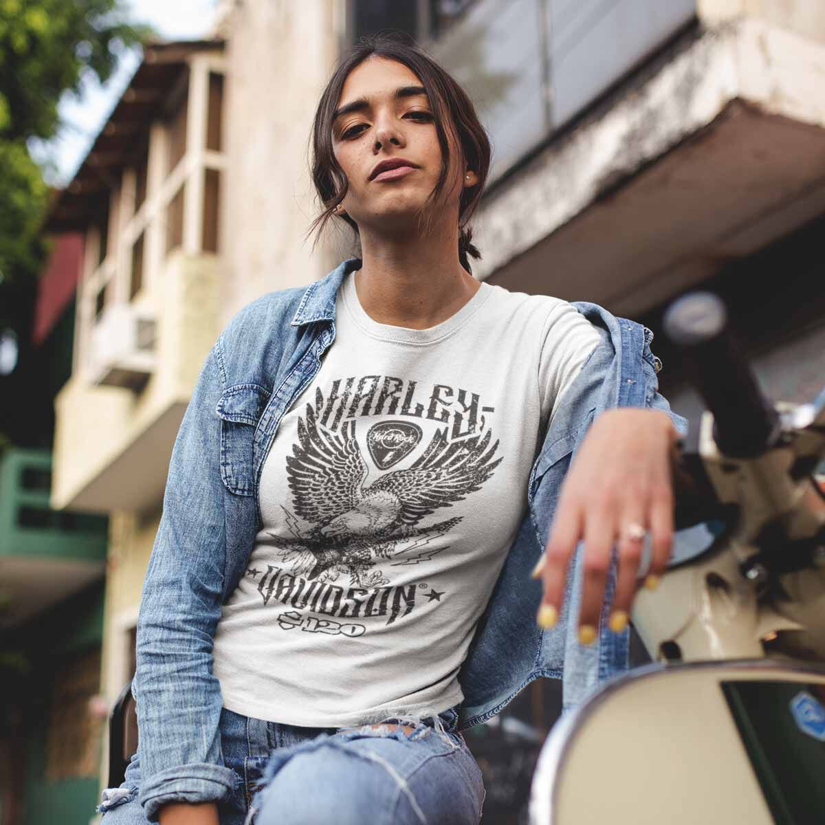 Tee shirt harley clearance