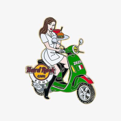 Limited Edition Rome Scooter 2025 Pin Limited Edition Rome Scooter 2025 Pin