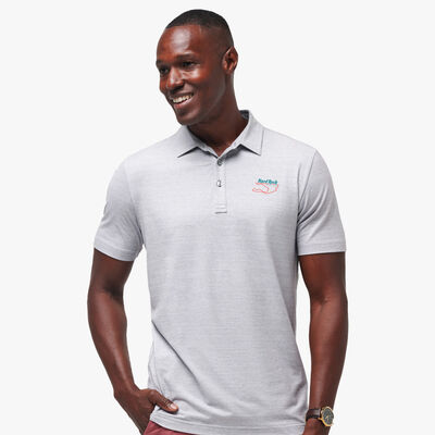 Oracle Red Bull Racing Heather Polo in Microchip Oracle Red Bull Racing Heather Polo in Microchip