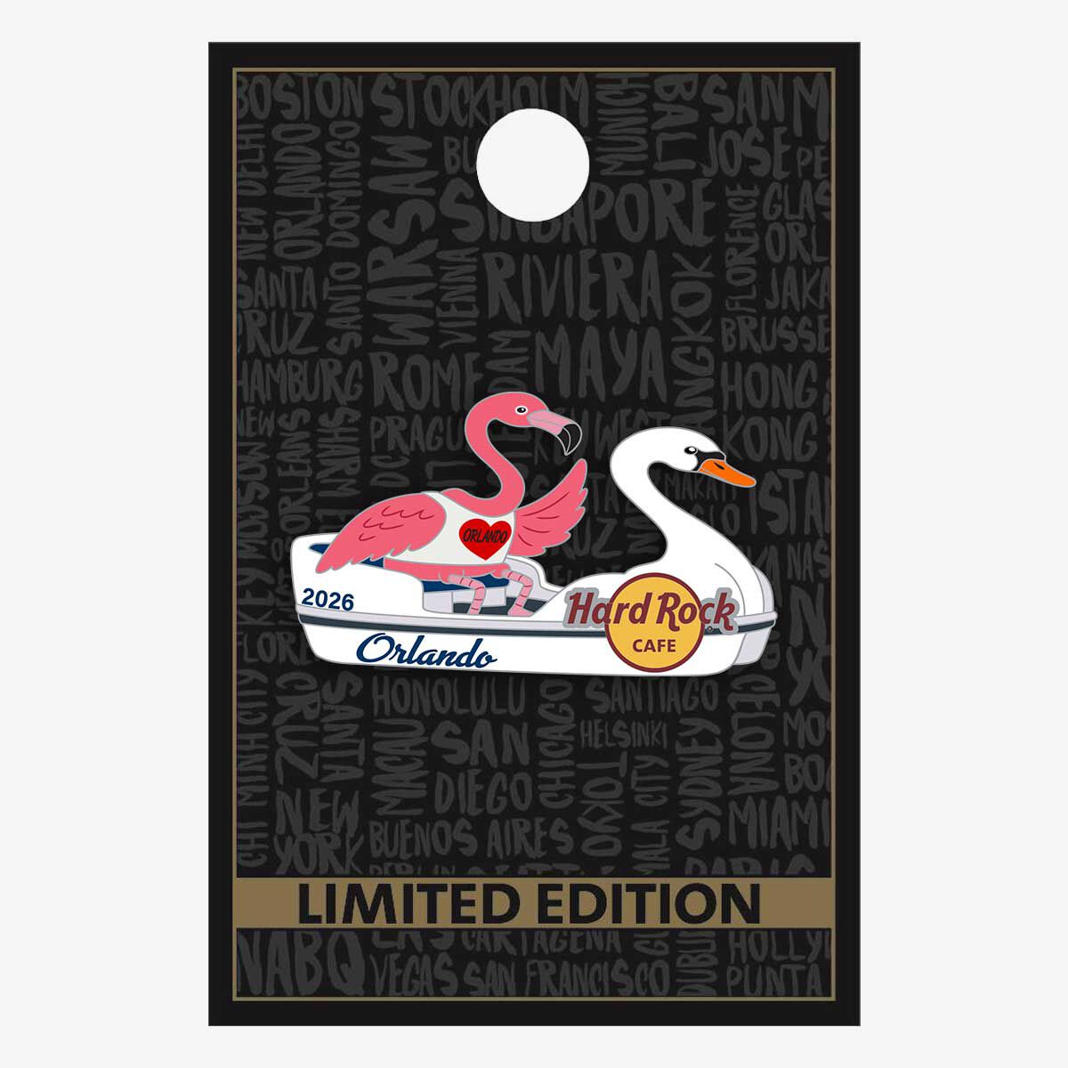 Hard Rock Cafe Orlando 2026 Swandola Limited Edition Pin | Online