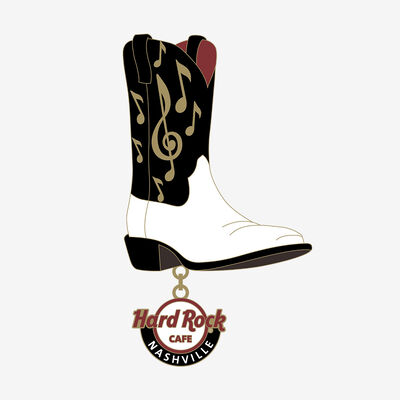 Limited Edition Chained Cowboy Boot Pin