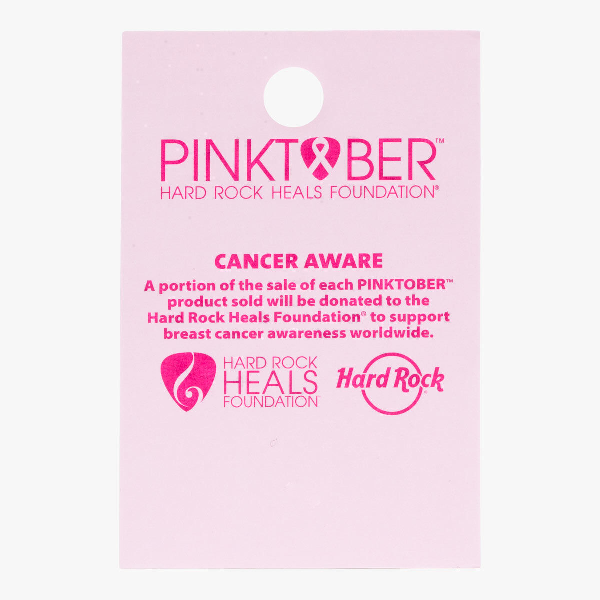 Pinktober Guitar Ribbon Pin | Online Rock Shop