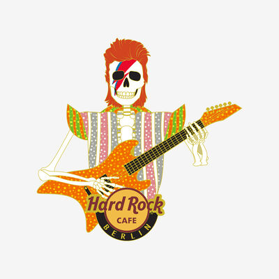 Limited Edition Berlin Lightning Skull Pin